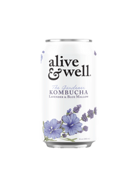 Lavender & Blue Mallow Kombucha Organic Bubble Goods