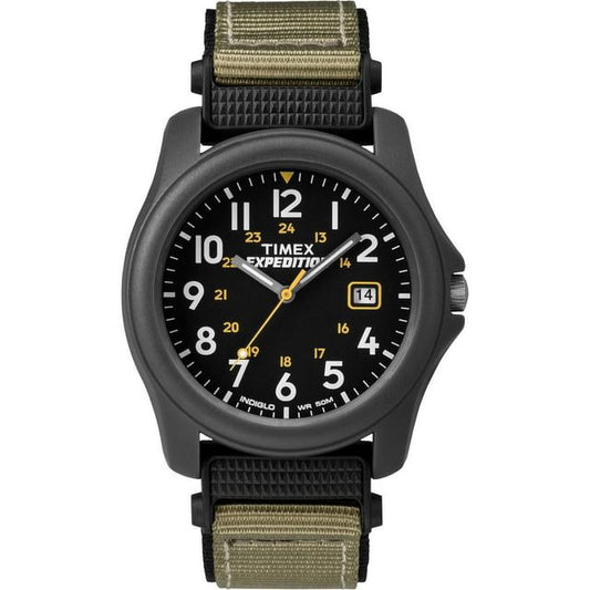 Timex Men's Expedition Camper Gray/Black 39mm Outdoor Watch, Fabric Strap EasyOptionXY LLC
