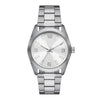 George Men's Watch: Silver Tone Case, Silver Dial, Silver Tone 3 Link Bracelet (FMDOGE045) EasyOptionXY LLC
