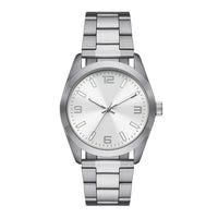 George Men's Watch: Silver Tone Case, Silver Dial, Silver Tone 3 Link Bracelet (FMDOGE045) EasyOptionXY LLC