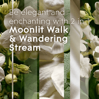 Glade Jar Candle 2 ct, Moonlit Walk & Wandering Stream, 3.4 oz Total, Air Freshener, Wax Infused with Essential Oils EasyOptionXY LLC