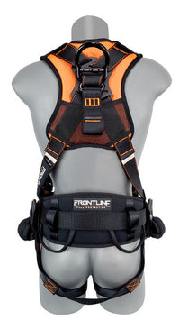 Frontline 110CTB Combat Lite Full Body Harness all Aluminum Hardware and Suspension Trauma Straps XL/2X