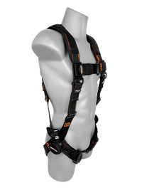Frontline 110VTB Combat Lite Vest Style Harness with Aluminum Hardware and Suspension Trauma Straps 3X/4X