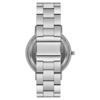 George Brand Men's Wristwatch: Silver Tone Case, Black Dial, 3-Link Bracelet (FMDOGE050) EasyOptionXY LLC
