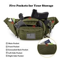 Tactical Waist Bag & MOLLE EDC Pouch For Outdoor Activities