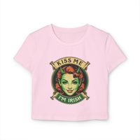 St Patricks Day Baby Tee Kiss Me Im Irish