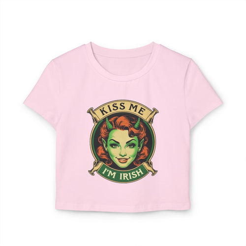 St Patricks Day Baby Tee Kiss Me Im Irish