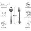 12 Pieces Stainless Steel Forks And Spoons Flatware Tableware Set Kitchen EasyOptionXY LLC