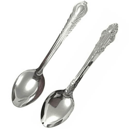 6 Pc Stainless Steel Dinner Spoons Flatware Set Silverware Cutlery Soup Utensil EasyOptionXY LLC