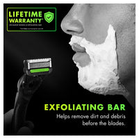 Gillette Labs with Exfoliating Bar Men's Razor - 1 Handle; 1 Blade Refill and Premium Stand EasyOptionXY LLC