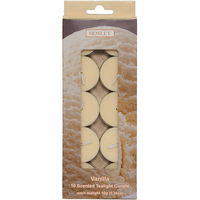 Hosley 120 Pk. Pressed Vanilla Scented Tealight Candles EasyOptionXY LLC