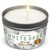 Magnificent 101 White Sage 6oz Natural Soy Aromatherapy Energy Cleansing Intention Candle EasyOptionXY LLC