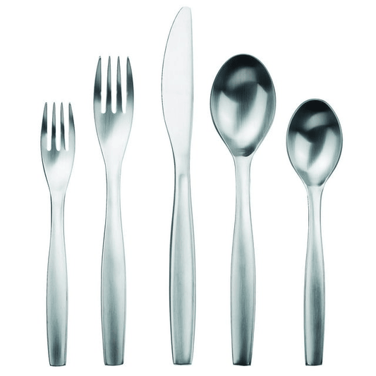 Gourmet Settings Loft 20pc Flatware Set, 18/0 Stainless Steel, Service for 4 EasyOptionXY LLC