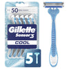 Gillette Sensor3 Cool Men's Disposable Razor; 5 Razors EasyOptionXY LLC