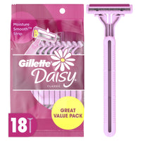 Gillette Daisy Disposable Razors for Women; 2-Bladed; 18 Count EasyOptionXY LLC