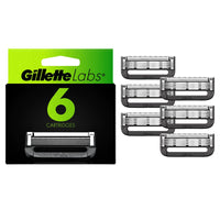 Gillette Labs Men's Razor Blade Refills with Exfoliating Bar; 6 Refills EasyOptionXY LLC