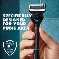 Gillette Intimate Groin Razor Cartridges; 4 Razor Blade Refills EasyOptionXY LLC