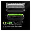 Gillette Labs Men's Razor Blade Refills with Exfoliating Bar; 4 Refills EasyOptionXY LLC