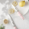 Hecef Kitchen Knife Block Set with Universal Knife Block Holder, High Carbon Stainless Steel Pink Chef Knife Set EasyOptionXY LLC