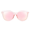 Stevvex  Polarized Cat Eye Sunglasses Women Gradient Round Sun glasses for Women oculos lunette de soleil femme