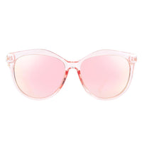 Stevvex  Polarized Cat Eye Sunglasses Women Gradient Round Sun glasses for Women oculos lunette de soleil femme