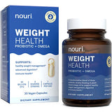Nouri Oil Probiotic And Omega Weight Health, 30 Capsules