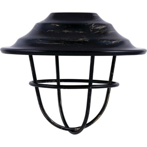 Enbrighten Accessory Lens Shades for Enbrighten Caf¨¦ String Lights, 6 Oil-Rubbed Bronze Cage Shades EasyOptionXY LLC