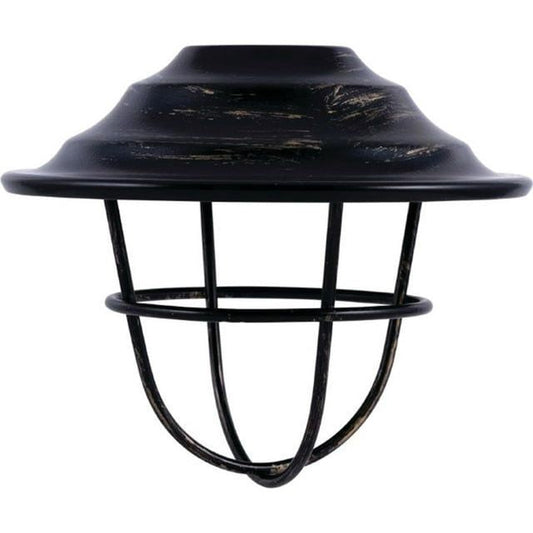 Enbrighten Accessory Lens Shades for Enbrighten Caf¨¦ String Lights, 6 Oil-Rubbed Bronze Cage Shades EasyOptionXY LLC