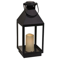 Lone Elm Black Solar Outdoor Hanging Lantern EasyOptionXY LLC
