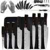 FULLHI Knife Set, 14pcs Japanese Chef Knife Set, Premium German Stainless Steel Kitchen Knife Set EasyOptionXY LLC