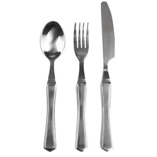 Essential Medical Supply Weight Utensil Set with 8oz Spoon, Knife and Fork EasyOptionXY LLC