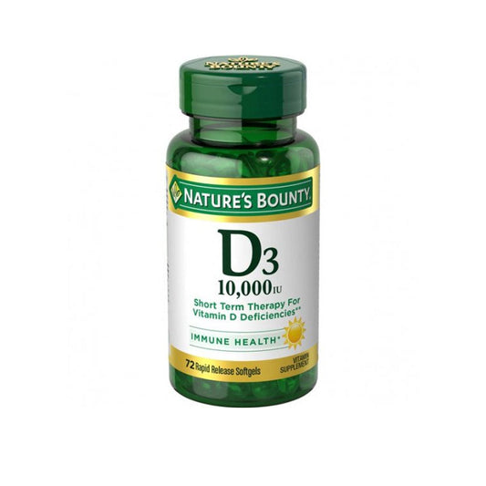 Nature's Bounty Vitamin D3, Immune Health, 250 Mcg, Rapid Release Softgels