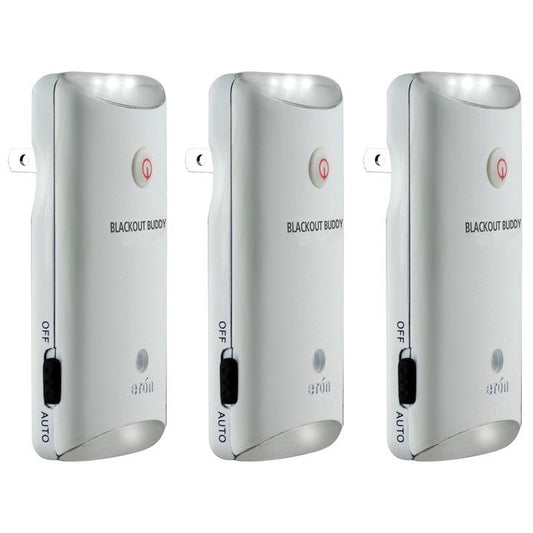 Eton ARCBB201W-SNG American Red Cross Blackout Buddy Swivel Light, 3 Pack EasyOptionXY LLC