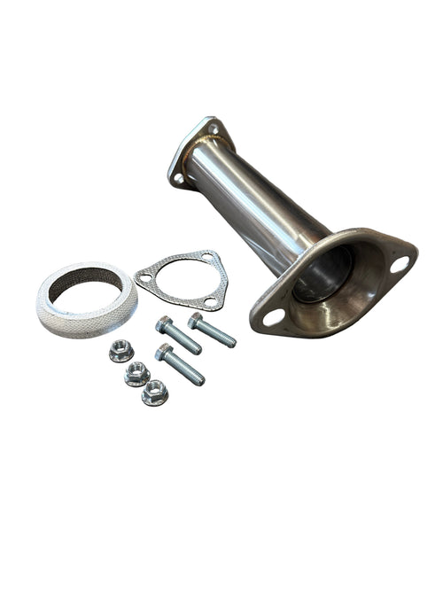 SPDZ1 96-00 Honda Civic EK9 test pipe Straight Flow with 2.5” Donut Gasket and Flange