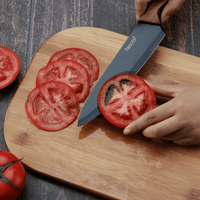 Hecef 5 PCS Kitchen Knife Set, Ultra Sharp High Carbon Stainless Steel Chef Cooking Knives with Blade Guards, Ergonomic Handle EasyOptionXY LLC