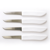 4 Paring Knives Stainless Steel Set Sharp Kitchen Blades Cutlery Cooking Knife EasyOptionXY LLC