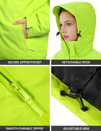 ANTARCTICA GEAR Heated Jacket, Ski Jacket Coat For Women Winter Coat