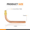 PEX A Expansion 1/2" 6" Copper Stub