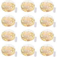 12-Pack: Led Fairy Lights Battery Operated String Lights