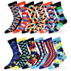 12-Pair: Robert Shweitzer Colorful Dress Socks for Men