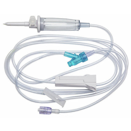SAFEDAY IV Administration Set, Macrodrip (10 drops/mL)