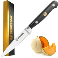 4-inch Paring Knife - Small Kitchen Knife Full Tang for Chopping, Slicing, Paring and Cutting Fruit Vegetable EasyOptionXY LLC