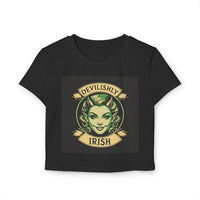 St Patricks Day Baby Tee Devilishly Irish