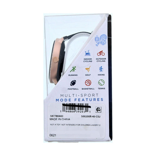 Itech Fusion 2R Unisex Adult Smartwatch w/ Multi-Sport, Black Stoned EasyOptionXY LLC