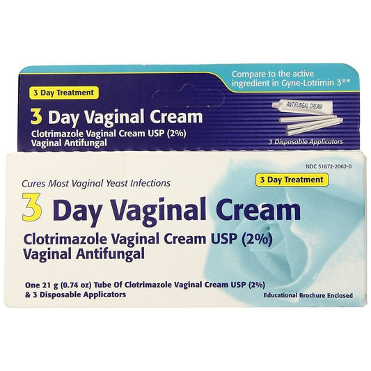 3-Day 2% Vaginal Cream, 0.74 oz