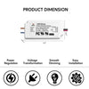 120V -24V 24W | LED Light Driver with Triac Dimming