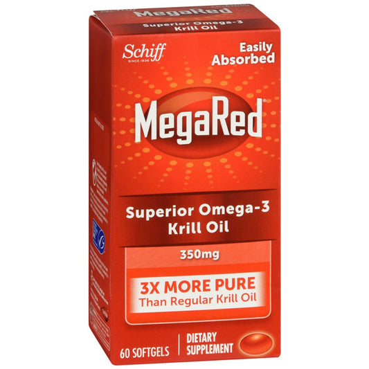 Schiff Mega Red Superior Omega 3 350 Mg Krill Oil