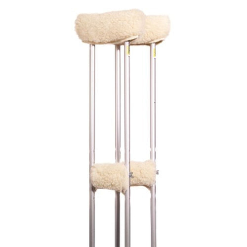 Essential Medical Supply Sheepette Crutch Covers