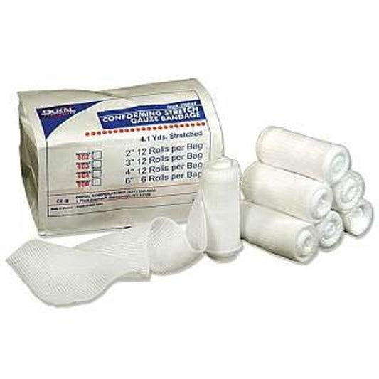 Dukal Conforming Stretch Gauze 4"x4yd