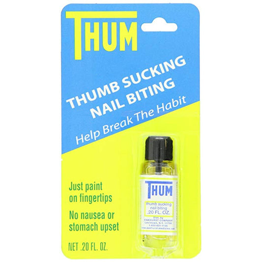 Thum Anti-Thumb Sucking & Nail Biting Liquid, 0.2 Oz